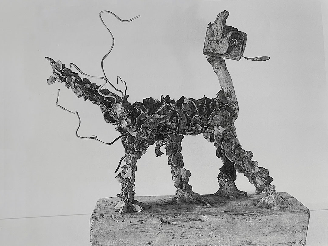 Chat Grand Prix Monaco en plâtre